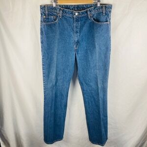 Vintage Levi's Men's 517 Boot Cut 42x32 Deadstock NWOT Stiff Medium Wash